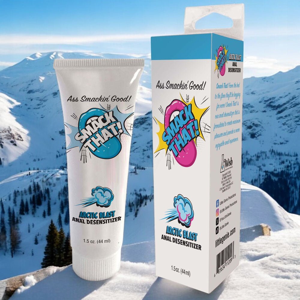 Buy Smack That! Anal Desensitiser - Arctic Blast - Cooling Anal Desensitiser - 44 ml Tube – Naughtyhut NZ sex toys online. Discreet delivery & top brands.
