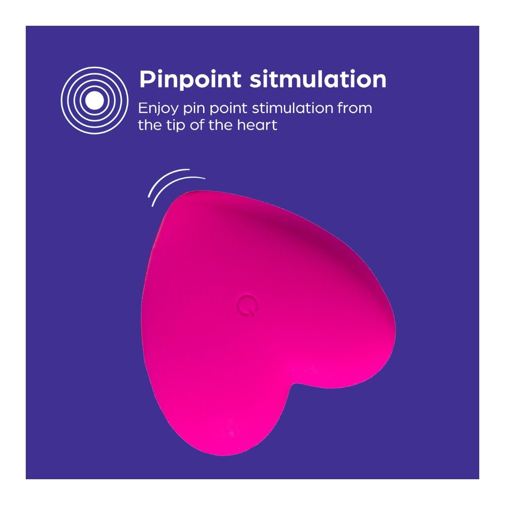 So Divine Heart Vibrator – Sex toys NZ by Naughtyhut. Discreet delivery nationwide.