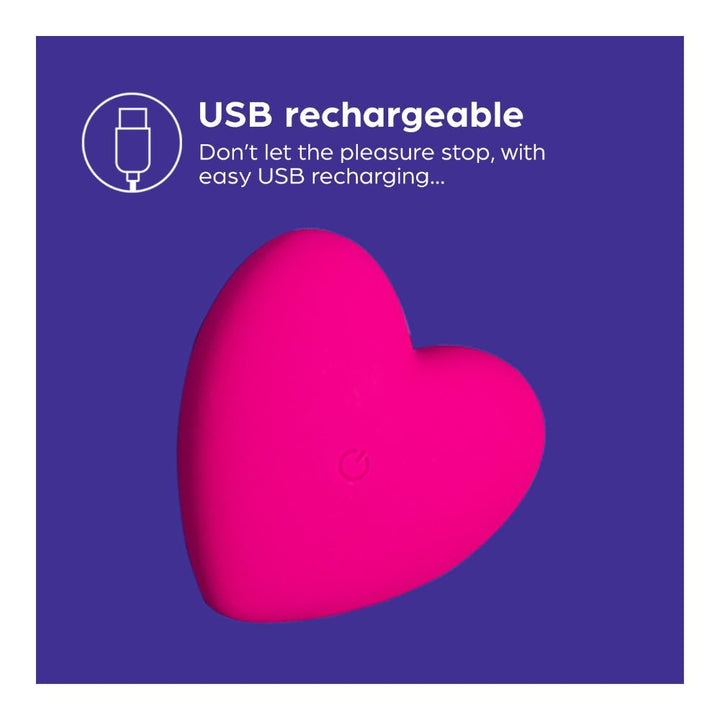So Divine Heart Vibrator – Sex toys NZ by Naughtyhut. Discreet delivery nationwide.