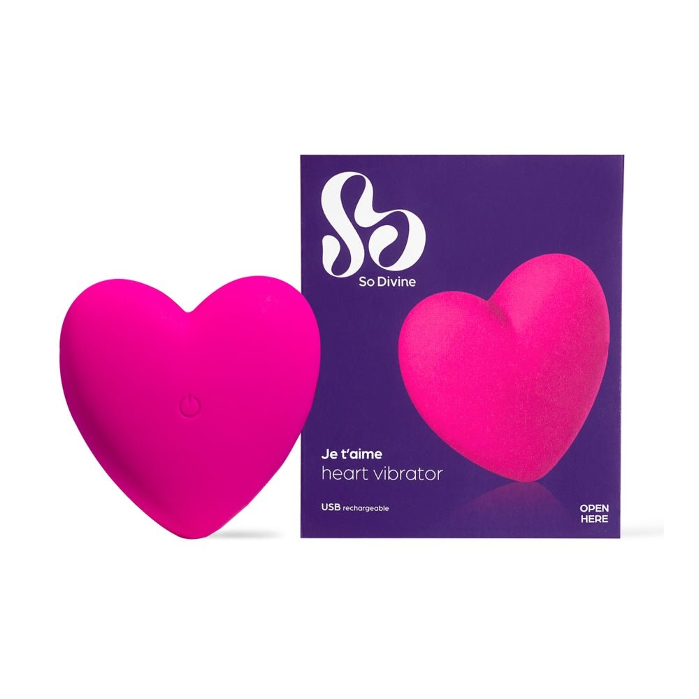 So Divine Heart Vibrator – Sex toys NZ by Naughtyhut. Discreet delivery nationwide.