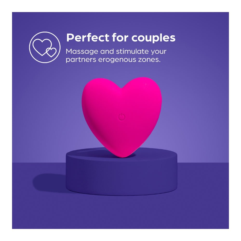 So Divine Heart Vibrator – Sex toys NZ by Naughtyhut. Discreet delivery nationwide.