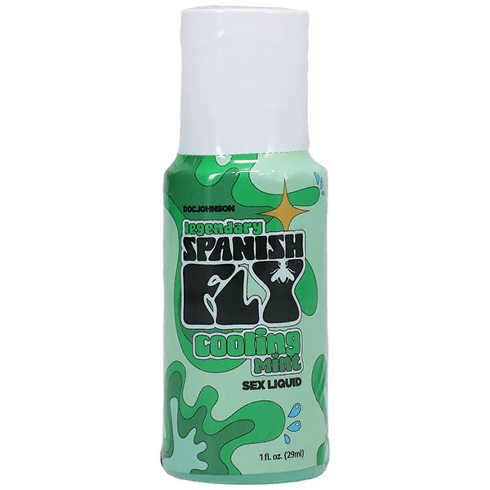 Doc Johnson Spanish Fly Cooling Mint 29 ml bottle alone, front label