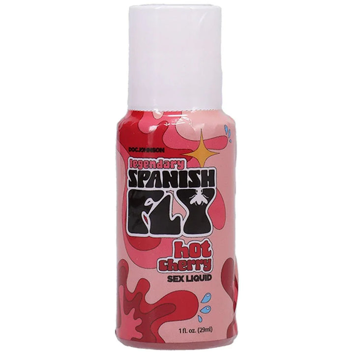 Doc Johnson Spanish Fly Hot Cherry 29 ml bottle alone, front label