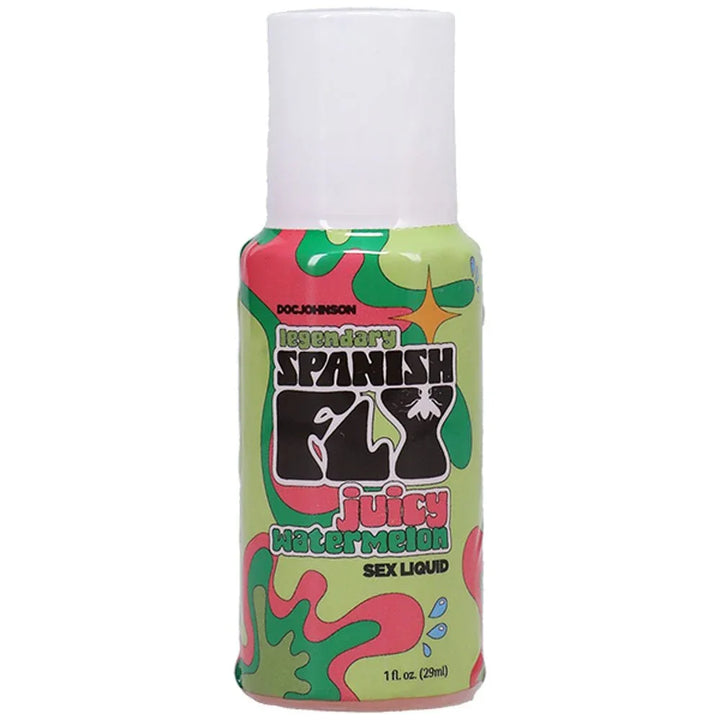 Doc Johnson Spanish Fly Juicy Watermelon 29 ml bottle alone, front label