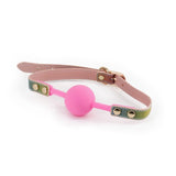 Buy Spectra Bondage Ballgag - Rainbow - Rainbow Mouth Restraint – Naughtyhut NZ sex toys online. Discreet delivery & top brands.