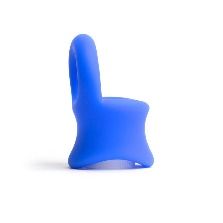 Sport Fucker Baller Ring - Blue Liquid Silicone Cock Ring with Ball Stretcher – Sex toys NZ by Naughtyhut. Discreet delivery nationwide.