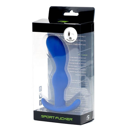 Buy Sport Fucker CrossFit Plug - Blue Medium Anal Plug – Naughtyhut NZ sex toys online. Discreet delivery & top brands.