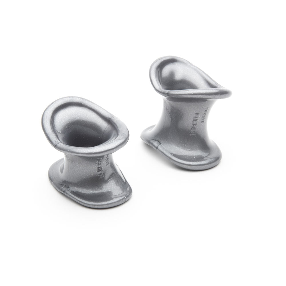 Buy Sport Fucker Ergonomic Ball Stretcher Kit - Grey Ball Stretchers - Set of 2 Sizes – Naughtyhut NZ sex toys online. Discreet delivery & top brands.