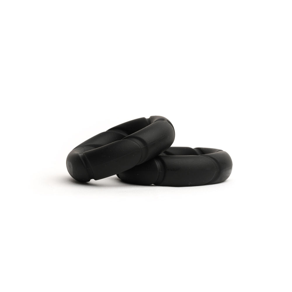 Buy Sport Fucker Ready Rings - Black Cock Rings - 2 Pack – Naughtyhut NZ sex toys online. Discreet delivery & top brands.