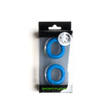 Buy Sport Fucker Ready Rings - Blue Cock Rings - 2 Pack – Naughtyhut NZ sex toys online. Discreet delivery & top brands.
