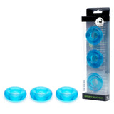 Buy Sport Fucker Rubber Cockring - Ice Blue Cock Ring – Naughtyhut NZ sex toys online. Discreet delivery & top brands.