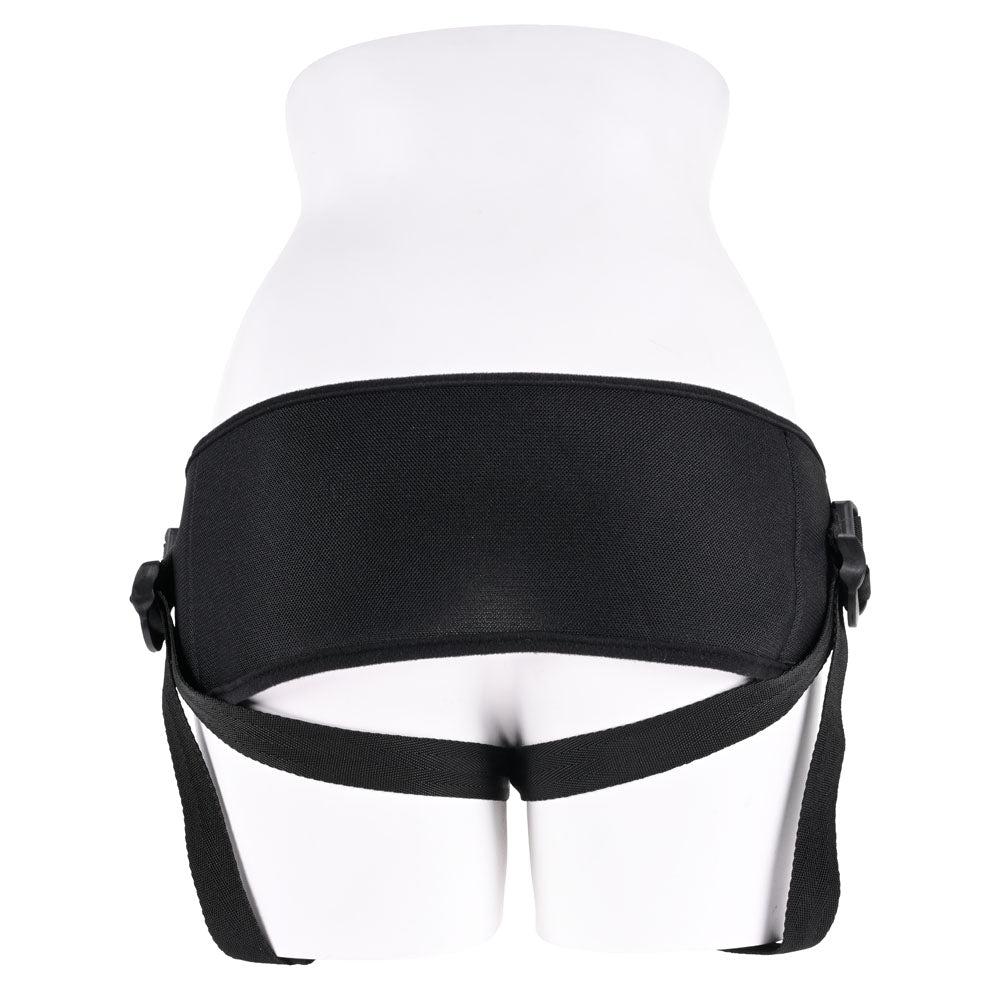 Buy SPORTSHEETS Breathable Strap On - Black Adjustable Strap - On Harness (No Probe Included) – Naughtyhut NZ sex toys online. Discreet delivery & top brands.