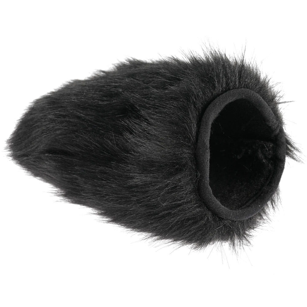 SPORTSHEETS Spiked Sensory Mitt - Black Furry Mitt with Spikes – Sex toys NZ by Naughtyhut. Discreet delivery nationwide.