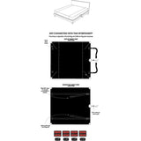 Buy SPORTSHEETS The Sportsheet - King - Bed Restraint Play System - Fits King Size Bed – Naughtyhut NZ sex toys online. Discreet delivery & top brands.