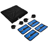 Buy SPORTSHEETS The Sportsheet - Queen - Bed Restraint Play System - Fits Queen Size Bed – Naughtyhut NZ sex toys online. Discreet delivery & top brands.