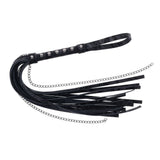 Buy SPORTSHEETS Velvet Noir Chain Flogger - Black 43 cm Flogger Whip – Naughtyhut NZ sex toys online. Discreet delivery & top brands.