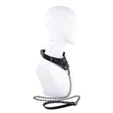 Buy SPORTSHEETS Velvet Noir Collar & Leash - Black Restraint & Leash – Naughtyhut NZ sex toys online. Discreet delivery & top brands.
