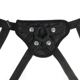 Buy SPORTSHEETS Velvet Noir Strap On - Black Adjustable Strap - On Harness (No Probe Included) – Naughtyhut NZ sex toys online. Discreet delivery & top brands.