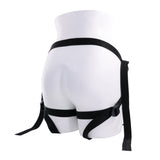 Buy SPORTSHEETS Velvet Noir Strap On - Black Adjustable Strap - On Harness (No Probe Included) – Naughtyhut NZ sex toys online. Discreet delivery & top brands.