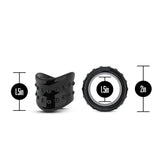 Buy Stay Hard Beef Ball Stretcher X Long - Black Ball Stretcher Ring – Naughtyhut NZ sex toys online. Discreet delivery & top brands.