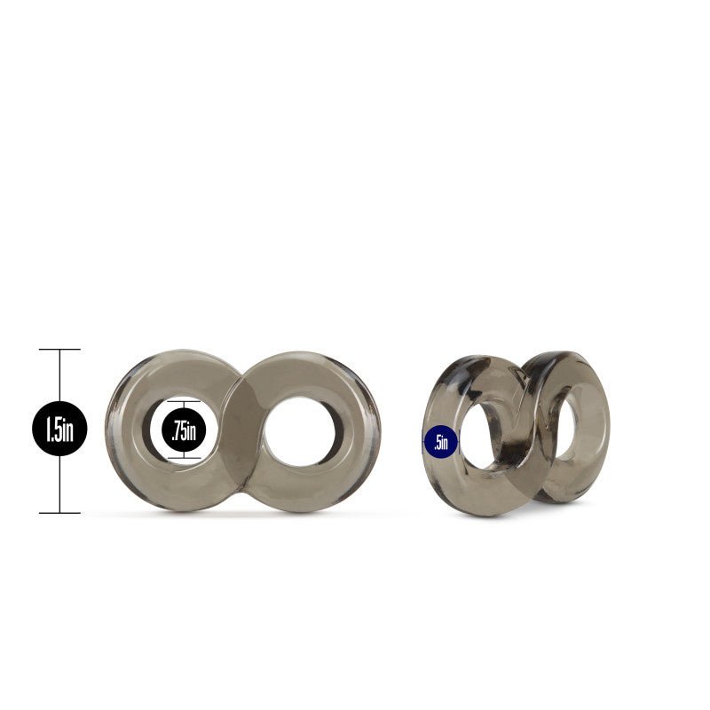 Stay Hard Cock Ring and Ball Strap - Black Cock & Ball Ring – Sex toys NZ by Naughtyhut. Discreet delivery nationwide.