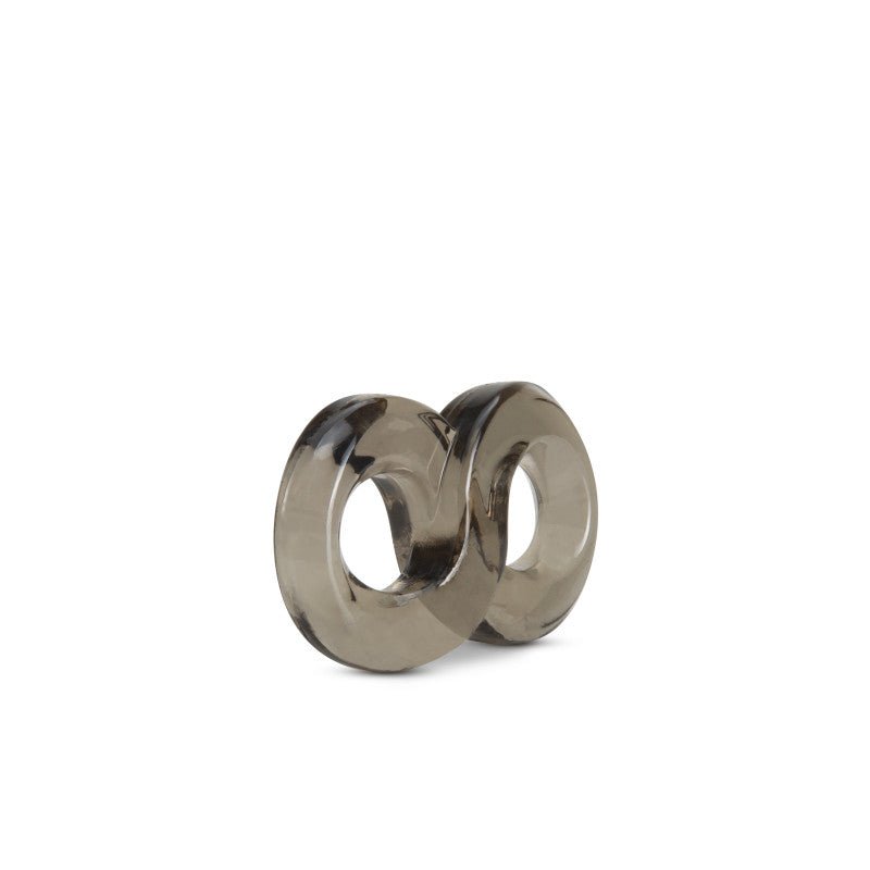 Stay Hard Cock Ring and Ball Strap - Black Cock & Ball Ring – Sex toys NZ by Naughtyhut. Discreet delivery nationwide.