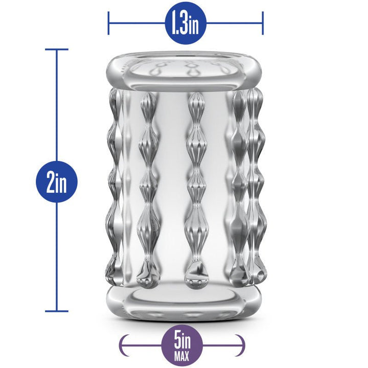 Stay Hard Cock Sleeve 04 - Clear Penis Sleeve – Sex toys NZ by Naughtyhut. Discreet delivery nationwide.