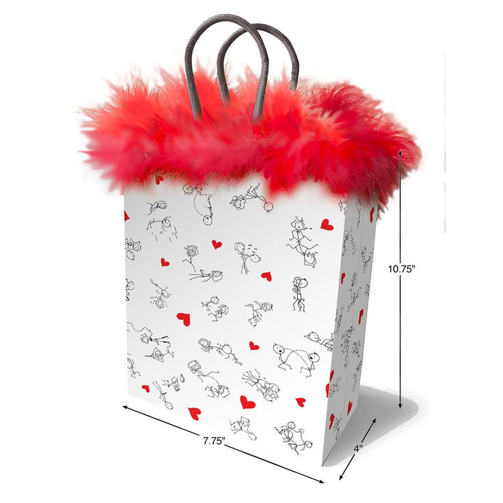 Naughty Stick Figures Gift Bag - Novelty Gift Bag – Sex toys NZ by Naughtyhut. Discreet delivery nationwide.