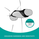 Buy Strap The Balls - Black Cock Strap with Ball Stretcher – Naughtyhut NZ sex toys online. Discreet delivery & top brands.