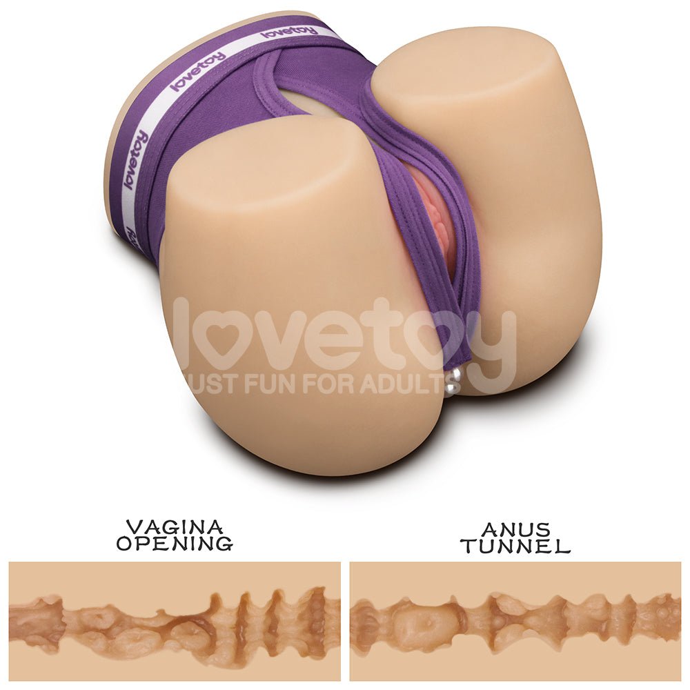 Streetgirls Dual Motor Sensation Pulse - Flesh USB Rechargeable Vibrating Masturbator – Sex toys NZ by Naughtyhut. Discreet delivery nationwide.