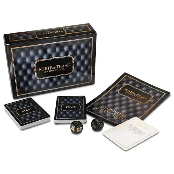 Strip Or Tease - Couples Game – Sex toys NZ by Naughtyhut. Discreet delivery nationwide.