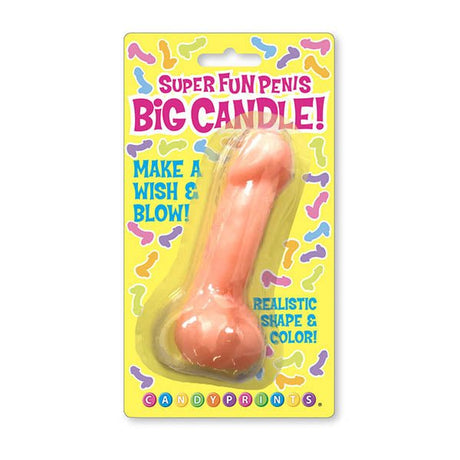 Buy Super Fun BIG Penis Candle - Party Novelty – Naughtyhut NZ sex toys online. Discreet delivery & top brands.