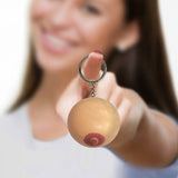 Buy Super Fun Key Chain - Squishy Boob - Novelty Keychain – Naughtyhut NZ sex toys online. Discreet delivery & top brands.