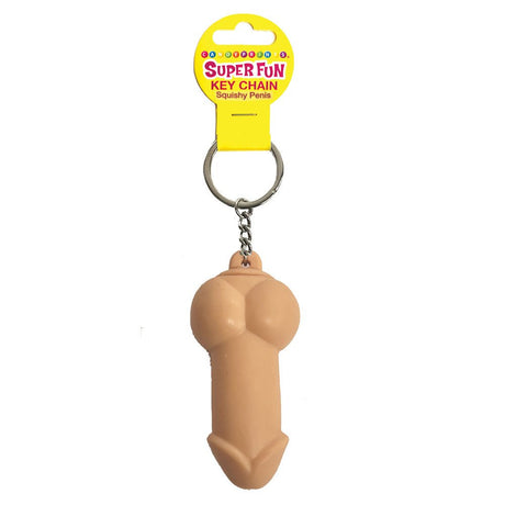 Buy Super Fun Key Chain - Squishy Penis - Novelty Keychain – Naughtyhut NZ sex toys online. Discreet delivery & top brands.