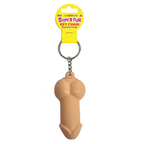 Super Fun Key Chain - Squishy Penis - Novelty Keychain – Sex toys NZ by Naughtyhut. Discreet delivery nationwide.