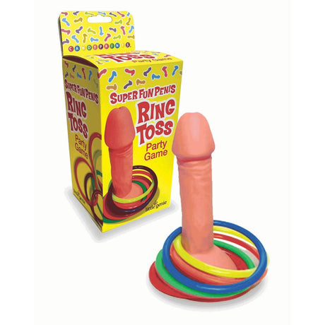 Buy Super Fun Penis Ring Toss - Hen's Party Game – Naughtyhut NZ sex toys online. Discreet delivery & top brands.