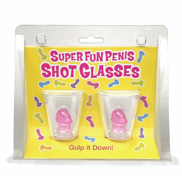 Super Fun Penis Shot Glasses - Set of 2 – Sex toys NZ by Naughtyhut. Discreet delivery nationwide.