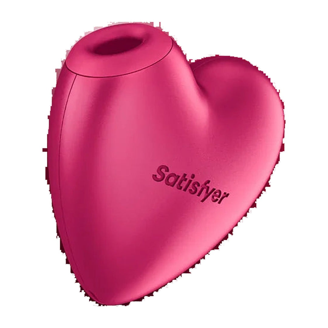 Satisfyer Cutie Heart in Pink - product-only shot on white