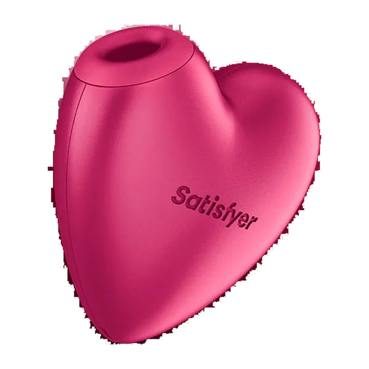 Satisfyer Cutie Heart in Pink - product-only shot on white