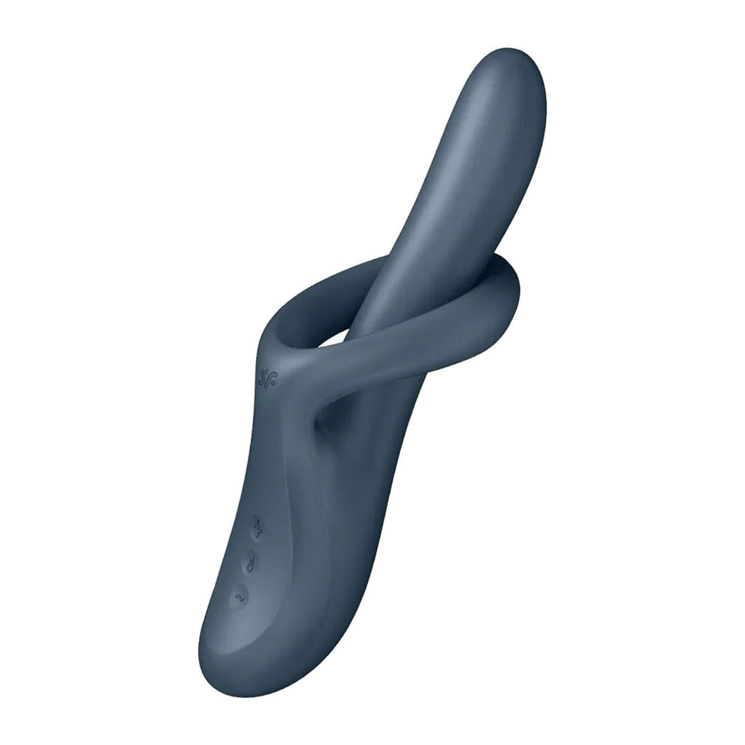 Satisfyer Heat Flex 4 in Grey - product-only shot on white