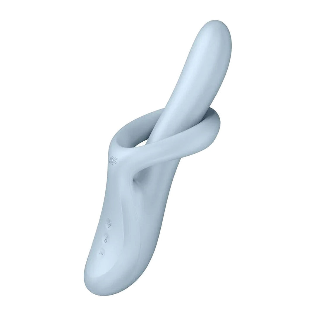 Satisfyer Heat Flex 4 in Light Blue - product-only shot on white