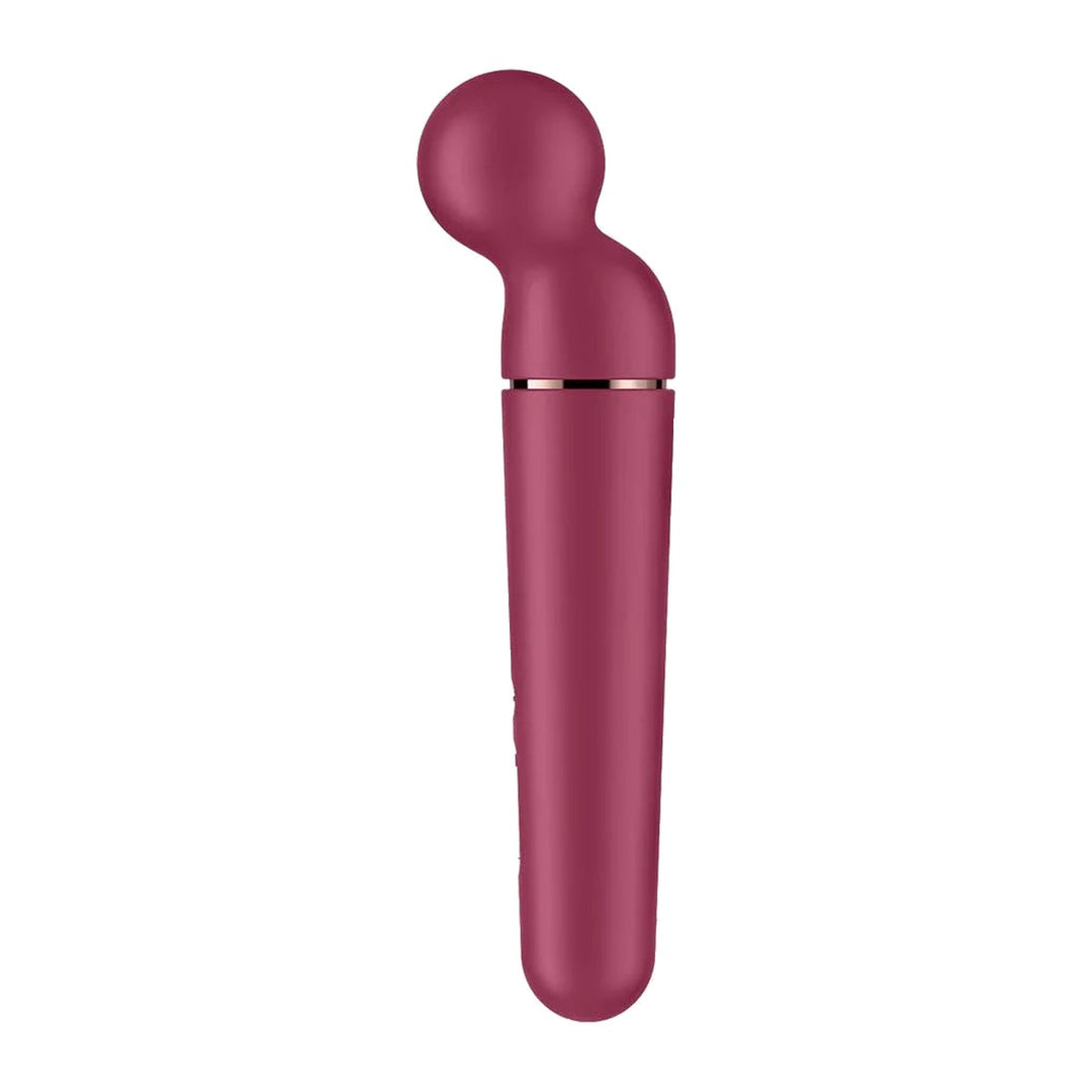 Satisfyer Planet Wand-er in Berry - product-only shot on white