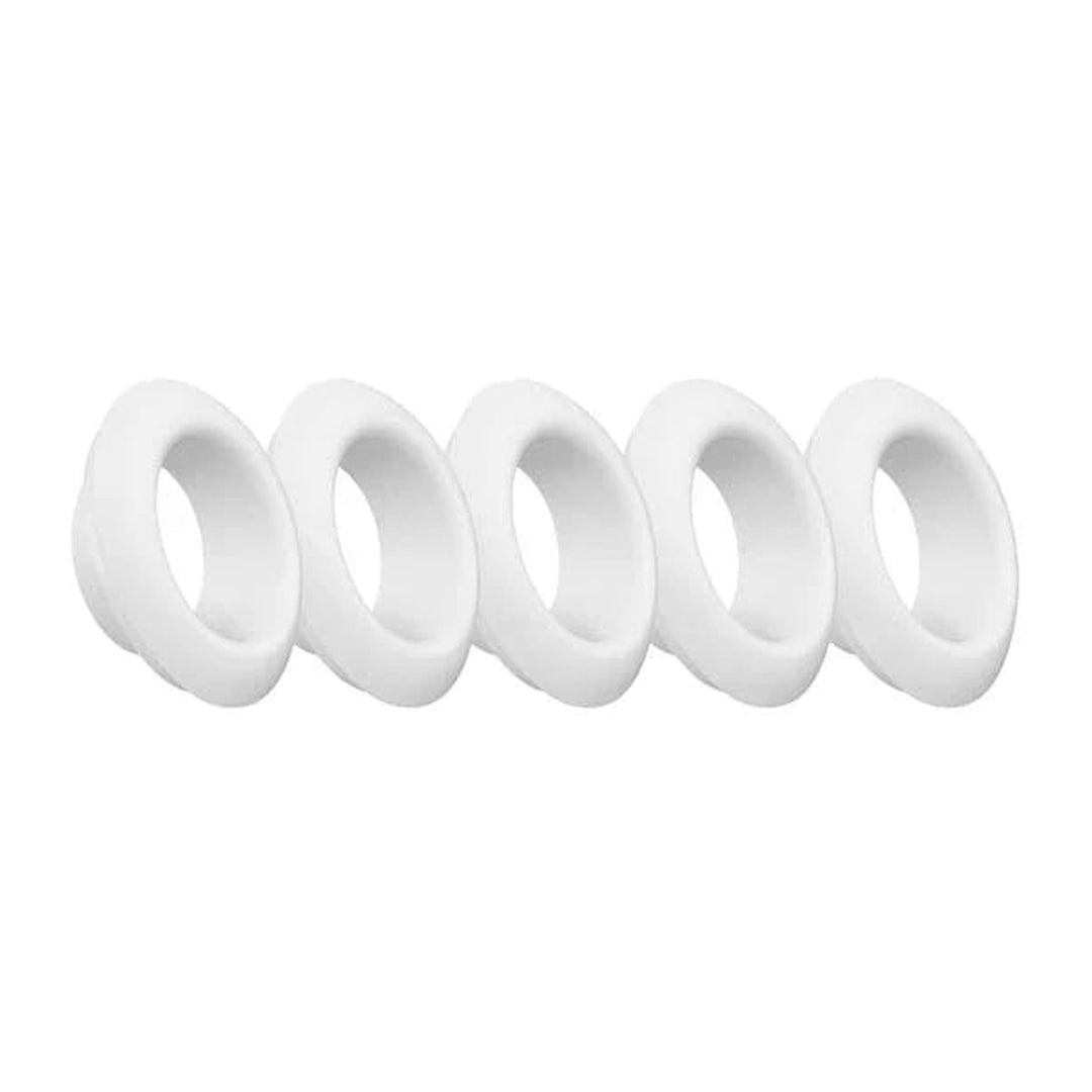 Satisfyer Pro Deluxe Climax Heads in White - product-only shot on white