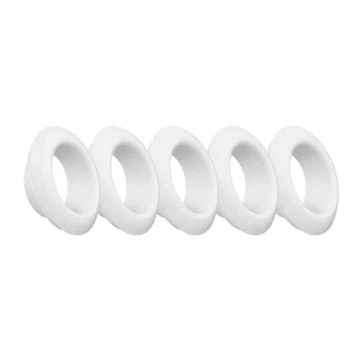 Satisfyer Pro Deluxe Climax Heads in White - product-only shot on white