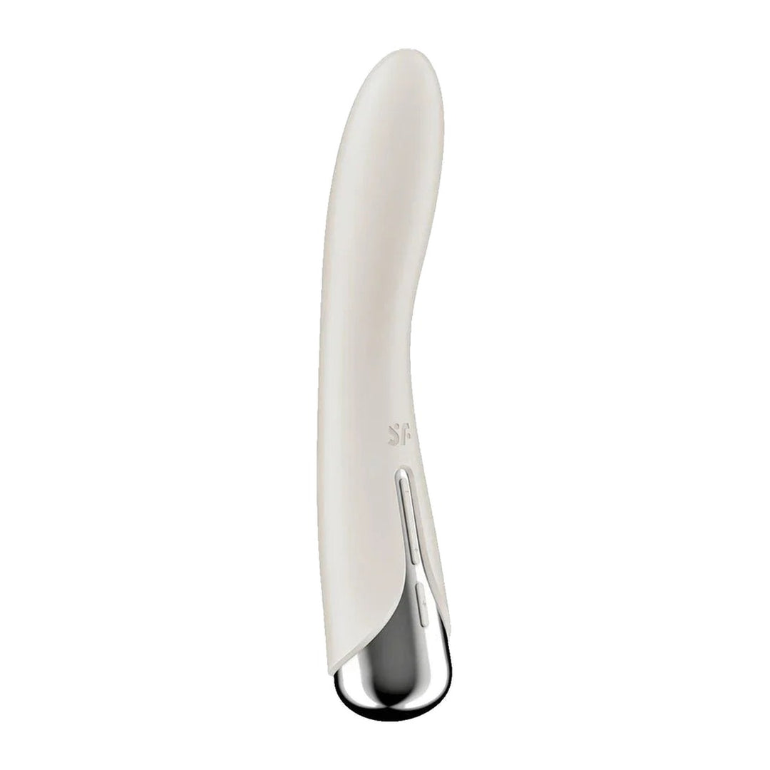 Satisfyer Spinning Vibe 1 in Beige - product-only shot on white