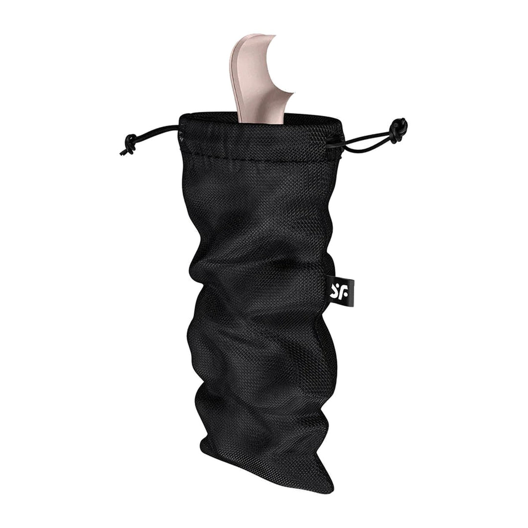 Satisfyer Treasure Bag Large in Black - product-only shot on white
