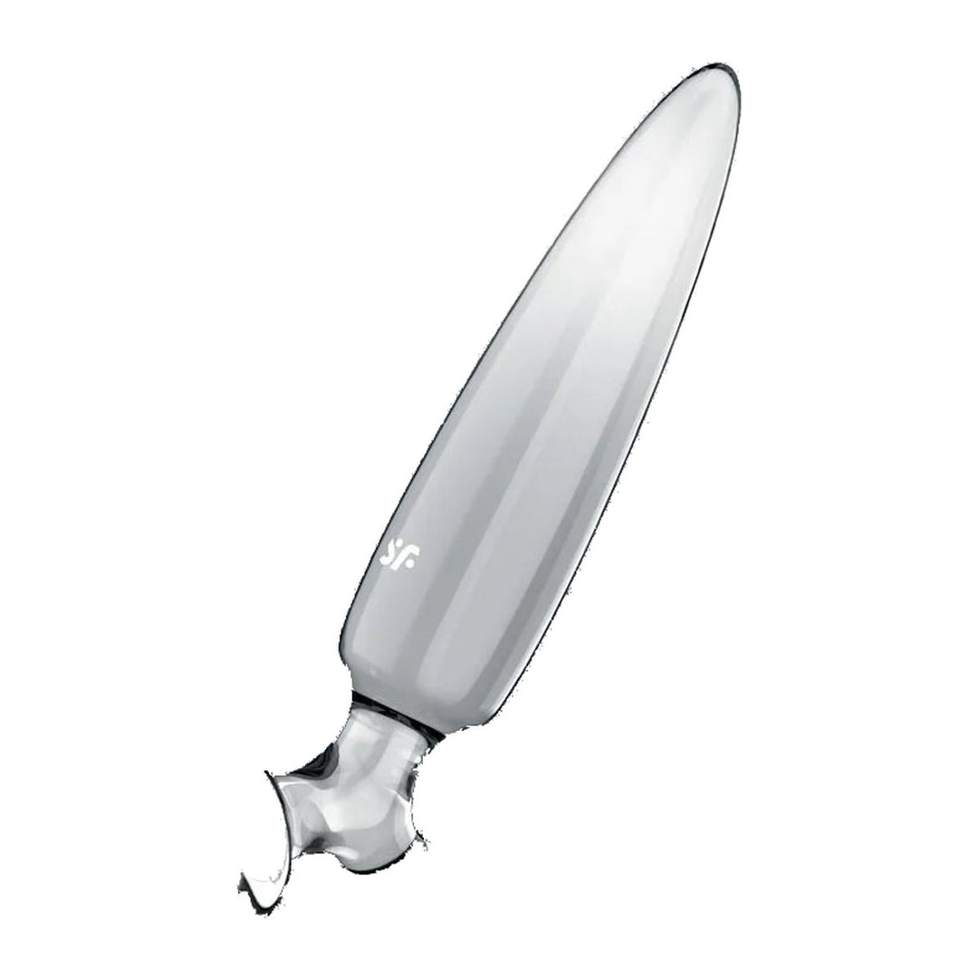Satisfyer Triple Crystal 1 in Clear - product-only shot on white
