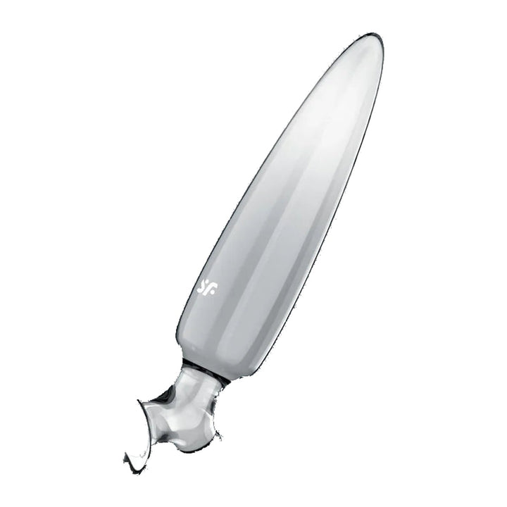 Satisfyer Triple Crystal 1 in Clear - product-only shot on white