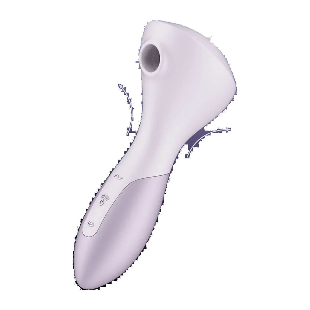 Satisfyer Wand-erful in Violet - product-only shot on white