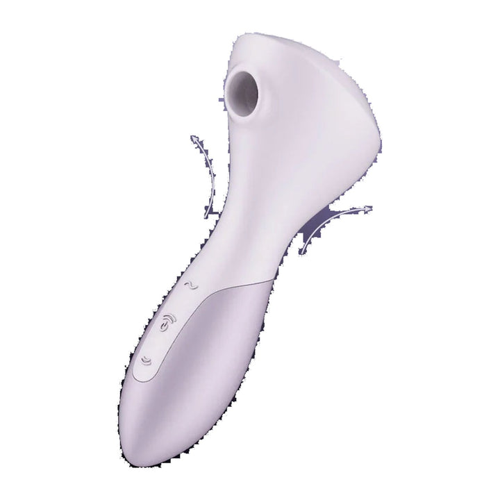 Satisfyer Wand-erful in Violet - product-only shot on white